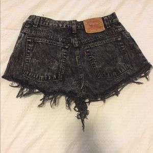 Levi Strauss 550 shorts.